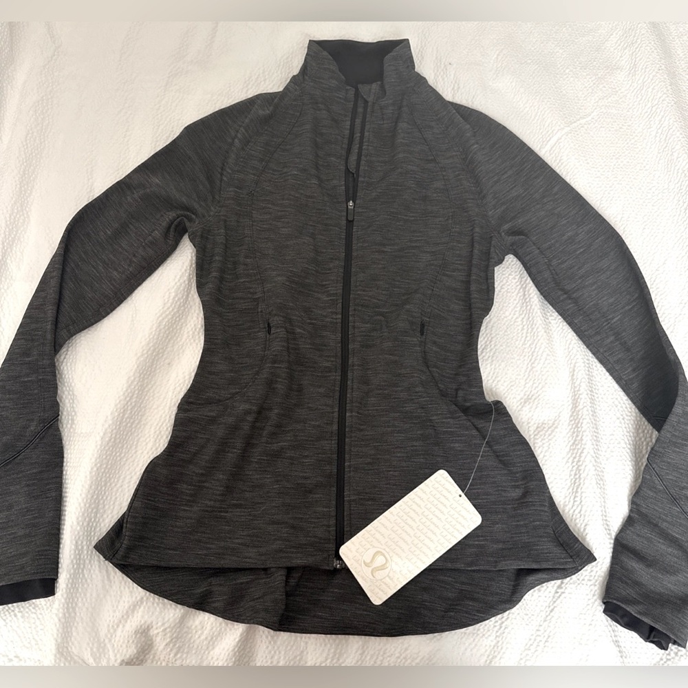 Lululemon Gait Keeper Jacket Sz 4‎ , Dark Heather Gray NWT